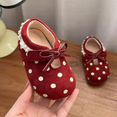 Girls' Red Shoes