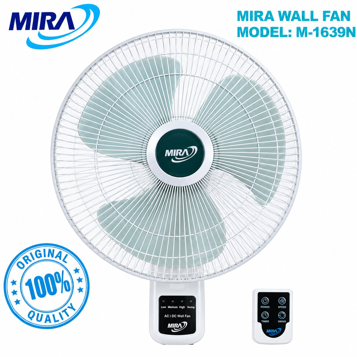 Mira  Wall Moving Fan M1639N