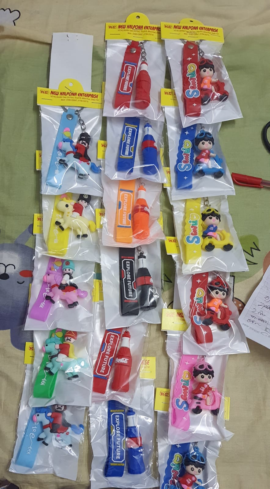 Doll/Horse/MIKI Mouse Key Ring (HT-EE)